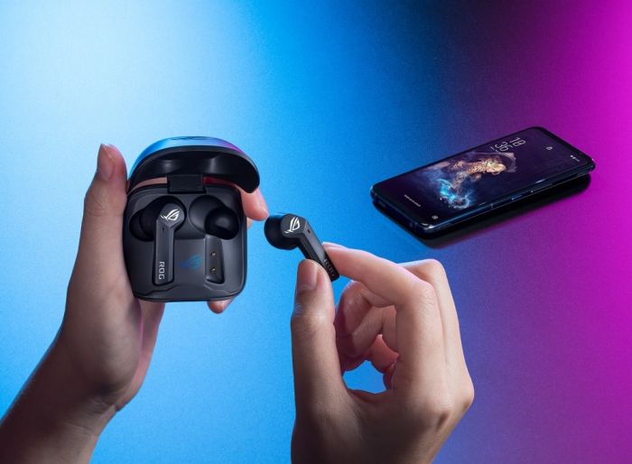 Гарнітура ASUS ROG Cetra True Wireless 7.1 Black