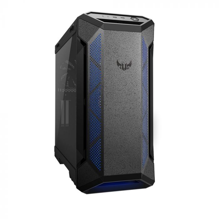 Корпус ASUS TUF Gaming GT501, без БП, 2xUSB3.1, 3x120мм RGB Fans, 1x140мм, Tempered Glass side, EATX, чорний