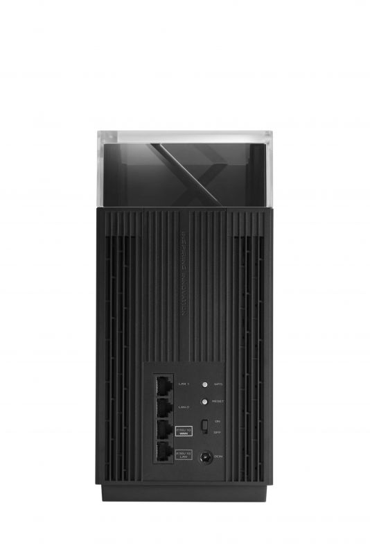 Маршрутизатор ASUS ZenWiFi Pro ET12 AXE11000 Wi-Fi6E 1PK 2xGE LAN 1x2.5GE LAN 1x2.5GE LAN 1x2.5GE WAN MU-MIMO OFDMA MESH