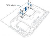 Адаптер VESA ADAPTER/A5200WFA//BK/1PCS(A5 SERIES)