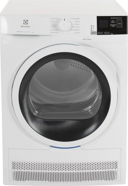 Сушильна машина Electrolux конденсаційна, 8кг, B, 63см, дисплей, білий