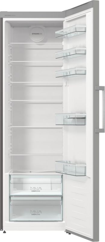 Холодильна камера Gorenje R619EES5, 186x60х66, 398л, А++, електронне упр, зона св-ті, сірий