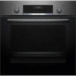 Духова шафа Bosch електрична, 66л, A, дисплей, конвекція, антрацит