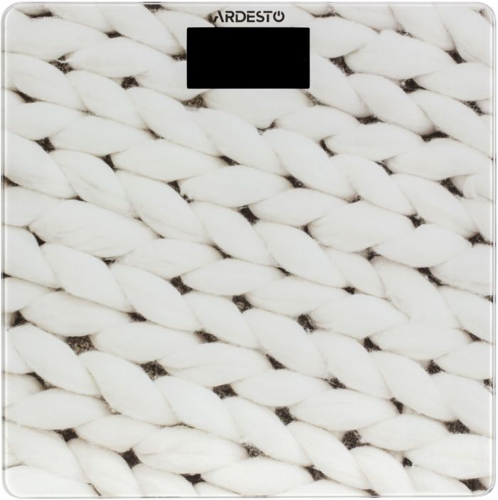 Ваги ARDESTO підлогові Knit, 150кг, AAAx2 в комплекті, скло, багатокольорові