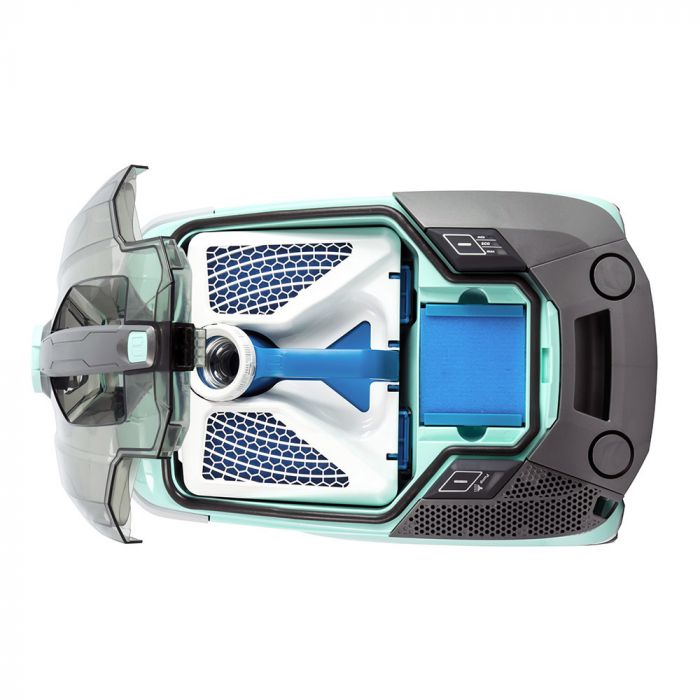 Пилосос Thomas миючий Multi Clean X10 Parquet, 1700Вт, конт пил -1.8л, вода -1.8л, HEPA 13, голубий