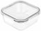 Контейнер для зберігання Ardesto Gemini 1200 мл, квадратний, боросилікатне скло
