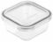 Контейнер для зберігання Ardesto Gemini 300 мл, квадратний, боросилікатне скло
