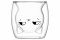 Набір чашок Ardesto Animals з подвійними стінками, 200 мл, 2 од., боросилікатне скло