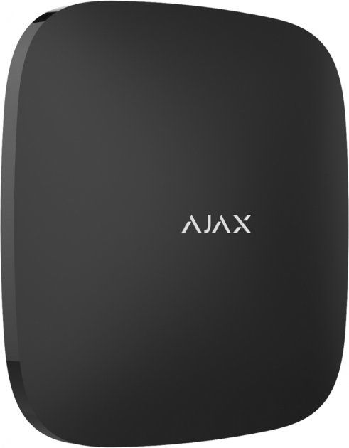 Охоронна централь Ajax Hub 2, модуль 4G,  бездротовий, Jeweler, чорний