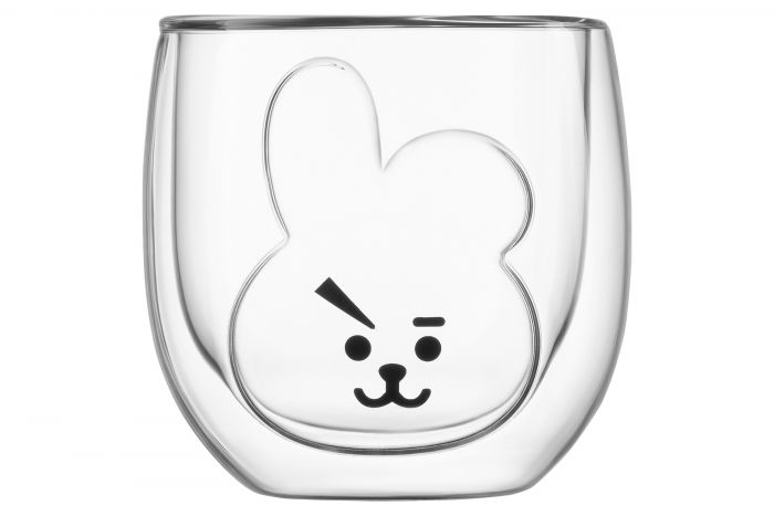 Набір чашок Ardesto Animals з подвійними стінками, 300 мл, 2 од., боросилікатне скло