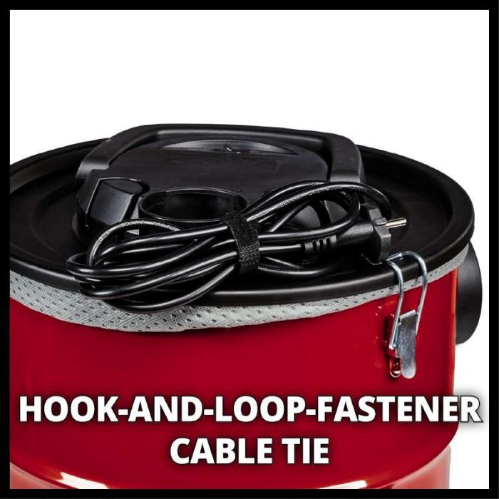 Пилосос Einhell для золы TC-AV 1718 DW, 1250 Вт, 20л, 175 мбар, 3.7 кг