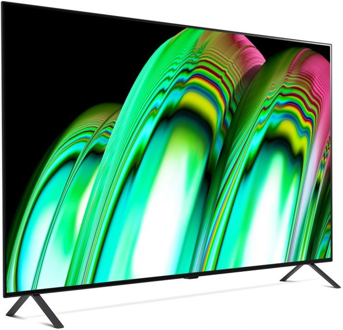 Телевізор 55" LG OLED 4K 50Hz Smart WebOS Dark Iron Sliver