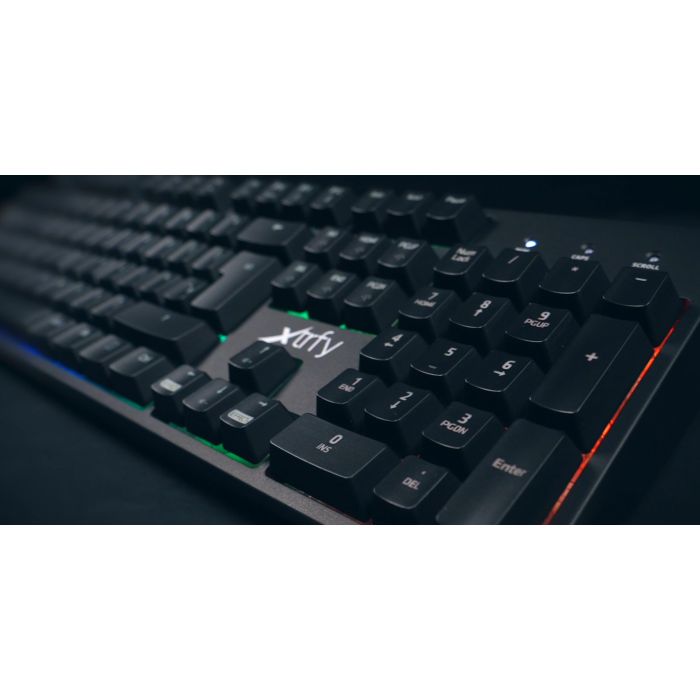 Клавіатура Xtrfy K3 Semi Mech RGB UA, Black