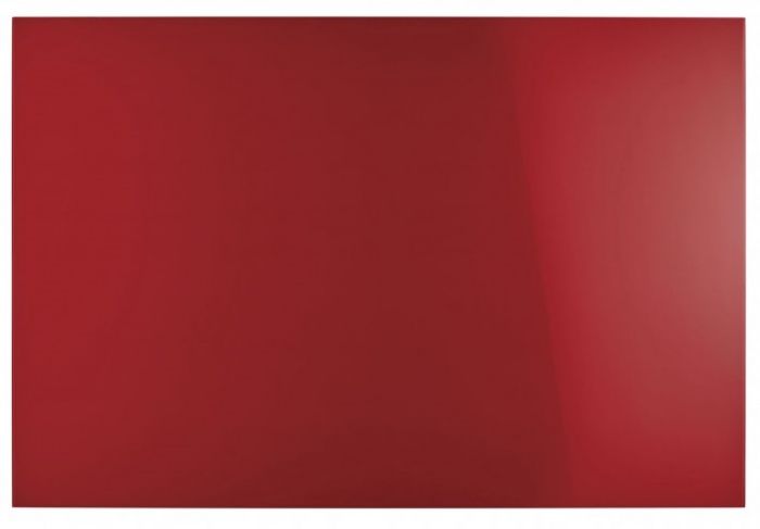 Дошка скляна магнітно-маркерна 1500x1000 червона Magnetoplan Glassboard-Red