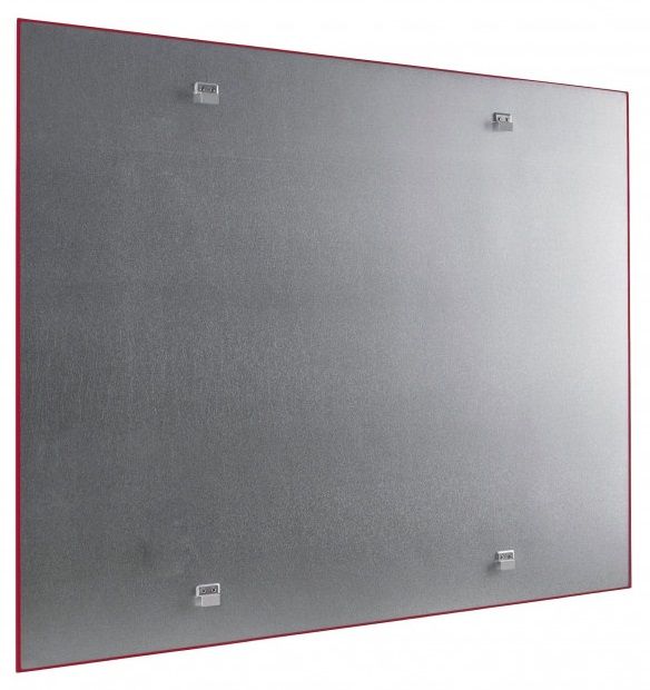 Дошка скляна магнітно-маркерна 1500x1000 червона Magnetoplan Glassboard-Red
