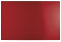 Дошка скляна магнітно-маркерна 1500x1000 червона Magnetoplan Glassboard-Red