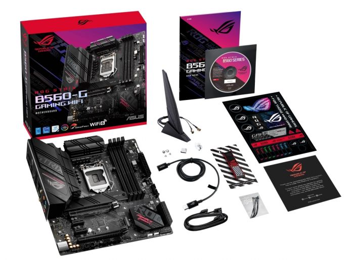 Материнcька плата ASUS STRIX B560-G GAMING WIFI s1200 B560 4xDDR4 M.2 HDMI-DP Wi-Fi BT mATX