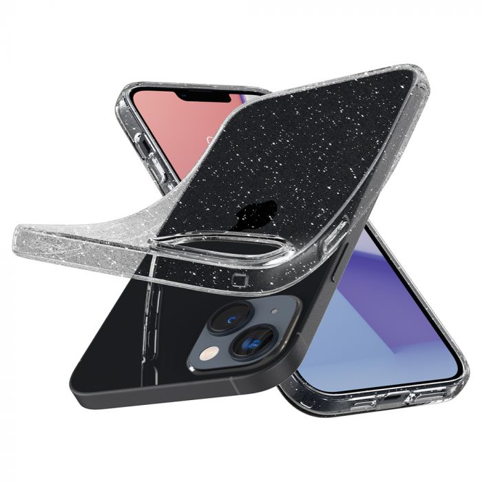 Чохол Spigen для Apple iPhone 14 Liquid Crystal Glitter, Crystal Quartz