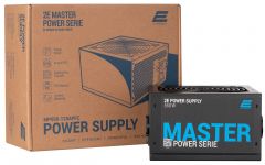 Блок живлення  2E MASTER POWER  (550W), >80%, 80+ White, 120mm, 1xMB 24pin(20+4), 1xCPU 8pin(4+4), 3xMolex, 5xSATA, 2xPCIe 8pin(6+2)