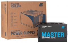 Блок живлення 2E MASTER POWER  (650W), >80%, 80+ White, 120mm, 1xMB 24pin(20+4), 1xCPU 8pin(4+4), 3xMolex, 5xSATA, 2xPCIe 8pin(6+2)
