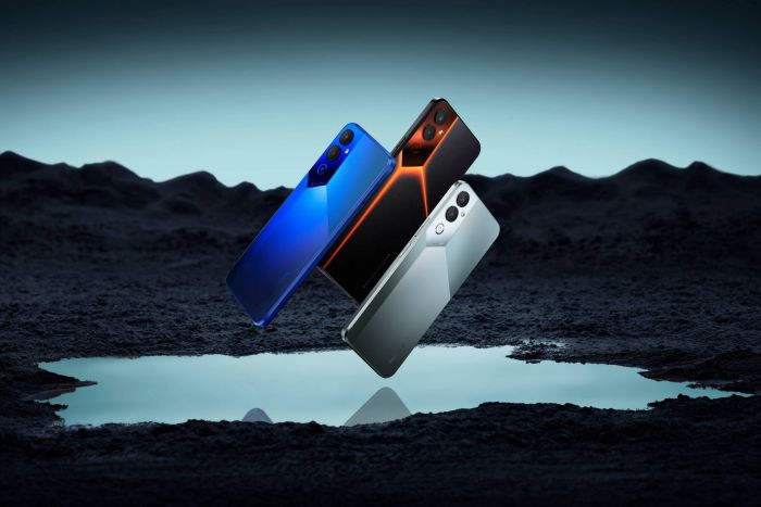 Смартфон TECNO POVA-4 (LG7n) 8/128Gb NFC 2SIM Cryolite Blue