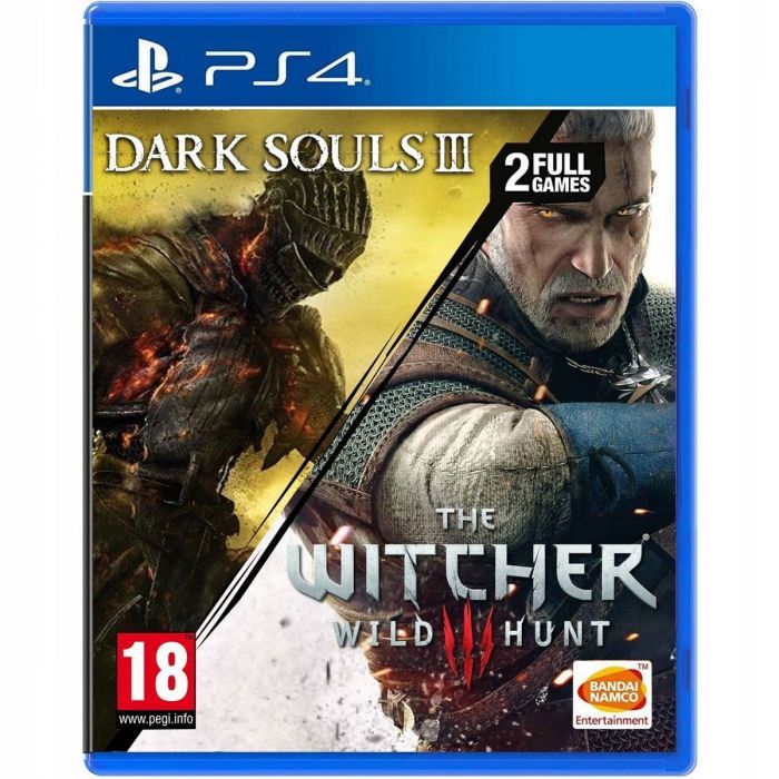 Програмний продукт на BD диску PS4 Dark Souls 3 / The Witcher 3 Wild Hunt [PS4, Russian subtitles]
