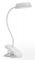 Лампа настільна Philips LED Reading Desk lamp Donutclip 3W, 4000K, 1200mAh (Lithium battery), білий