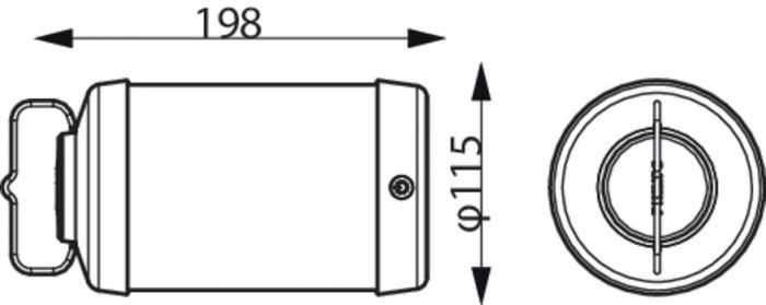 Ліхтар кемпінговий Philips LED Camping luminaire Cicero, 3W, 5000K, 4000mAh (Lithium battery), білий