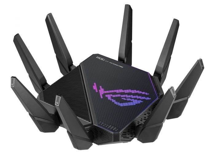 Маршрутизатор ASUS GT-AX11000 PRO AX11000, 4xGE LAN, 1x2.5GE WAN, 1x10GE WAN/LAN, 1xUSB3.2, 1xUSB2.0, MESH