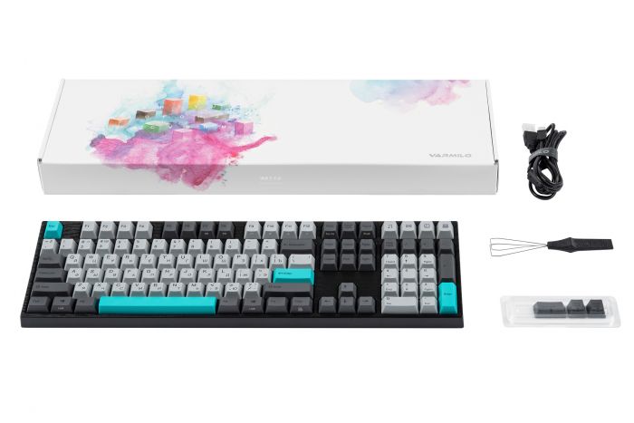 Клавіатура Varmilo VEA108 Moonlight Cherry Mx Blue Multicolor
