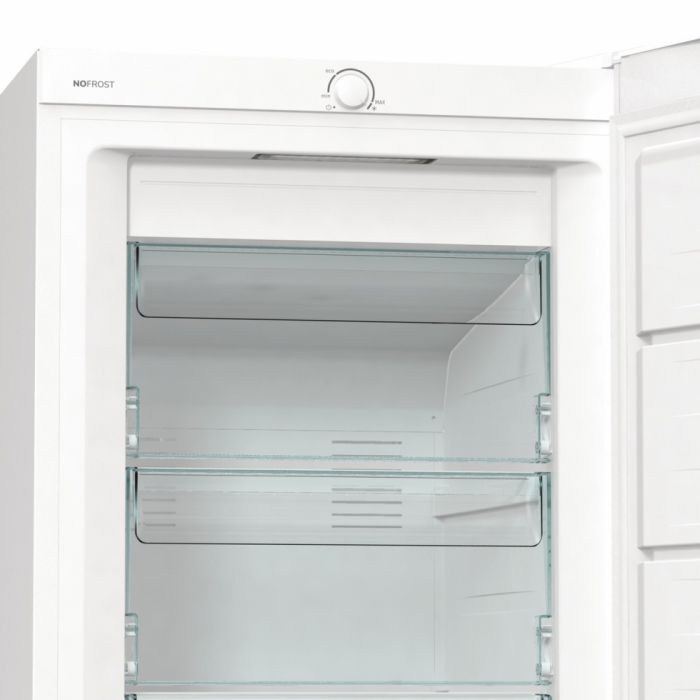 Морозильна камера Gorenje FN619EEW5, Висота - 185см, Глибина-66 см,  280л, А++, NF, Дисплей, Інвертор, білий