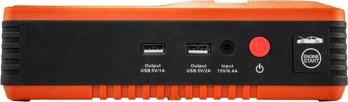 Пусковий пристрій Neo Tools Jump Starter Power Bank для автомобілів, 14000мАч, 2хUSB 5В, 12В, пуск 400A, компресор 3.5 бар, ліхтарик LED
