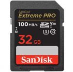 Карта пам'яті SanDisk SD   32GB C10 UHS-I U3 R100/W90MB/s Extreme Pro V30
