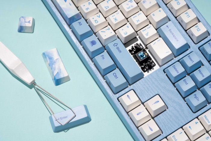 Клавіатура Varmilo VEA108 Sea Melody Cherry Mx Red Multicolor