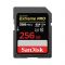 Карта пам'яті SanDisk SD  256GB C10 UHS-II U3 V90 R300/W260MB/s Extreme Pro