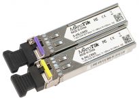 Комплект SFP-Трансиверів MikroTik S-4554LC80D (S-45LC80D+S-54LC80D), SM, 80км