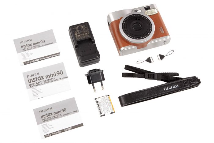 Фотокамера миттєвого друку Fujifilm INSTAX Mini 90 Brown