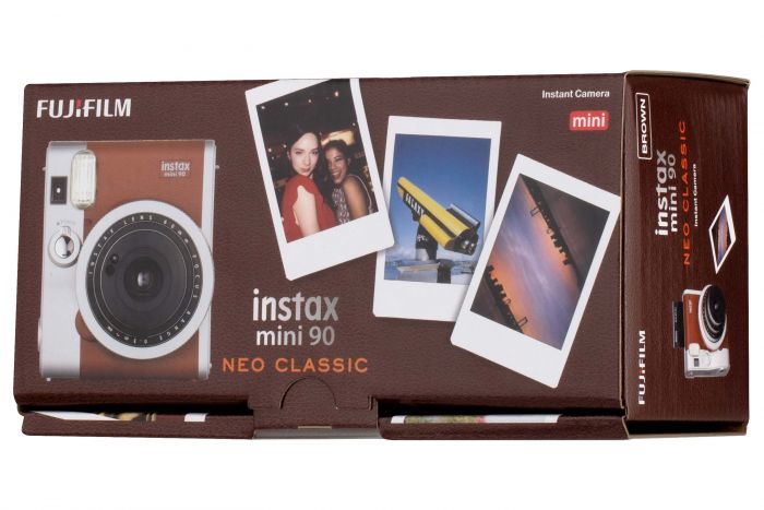 Фотокамера миттєвого друку Fujifilm INSTAX Mini 90 Brown