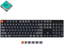 Клавіатура Keychron K5SE 104 Key Optical Mint White Led Hot-Swap WL UA Black