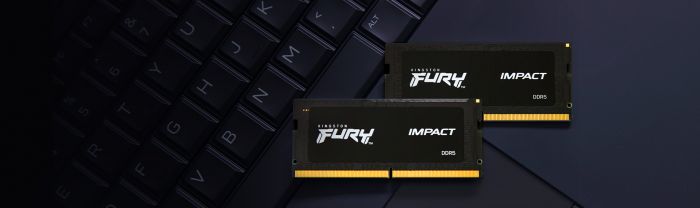 Пам'ять ноутбука Kingston DDR5 32GB KIT (16GBx2) 5600 FURY Impact PnP