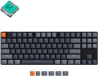 Клавіатура Keychron K1SE 87 Key Optical Mint White Led Hot-Swap WL UA Black