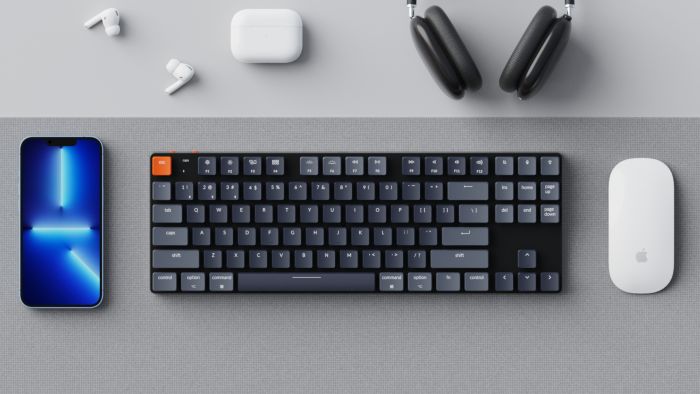 Клавіатура Keychron K1SE 87 Key Optical Red White Led Hot-Swap WL UA Black