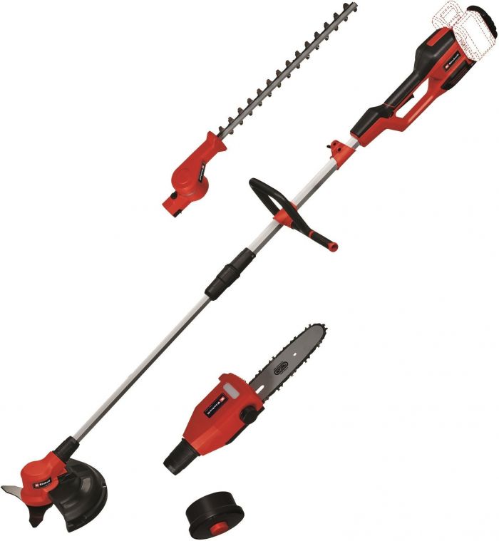 Набір садових інструментів Einhell GE-LM 36/4in1 Li-Solo, PXC, кущоріз,висоторіз,тример,(без АКБ та ЗП)