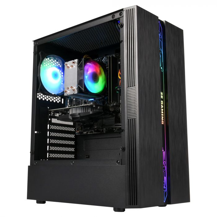 Комп’ютер персональний 2E Complex Gaming Intel i5-12400F/H610/16/500F+1000/NVD1050TI-4/Win11H/2E-G2107-500/500W