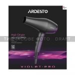 Фен Ardesto HD-Y222PRO / 1850-2200Вт/2 швидкості/ 3темп.режима/дифузор/чорний