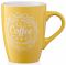 Чашка Ardesto  Coffee, 330 мл, жовта, кераміка
