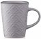Чашка Ardesto  Relief, 320 мл, сіра, кераміка