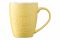 Чашка Ardesto Barocco, 330 мл, жовта, порцеляна