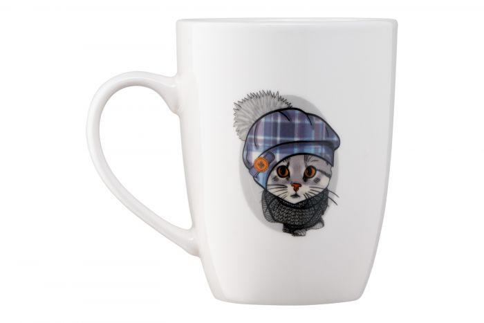 Чашка Ardesto Cute cat, 320 мл, порцеляна