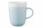Чашка Ardesto Кnitti, 330 мл, блакитна, порцеляна